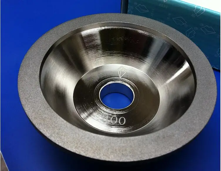 

Free shipping of 1pc high quality 600# 100D*10W*5U*20H*35T alloy wheel bowl diamond grinding wheel for alloy blade sharpening