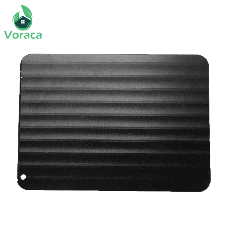 2 In 1 Square Thaw Plate Fast Defrosting Meat Tray chopping board Kitchen Tools Safe Defrost for Meat Thaw Frozen Food Black 2 In 1 Square Thaw Plate Fast Defrosting Meat Tray chopping board Kitchen Tools Safe Defrost for Meat Thaw Frozen Food Black
