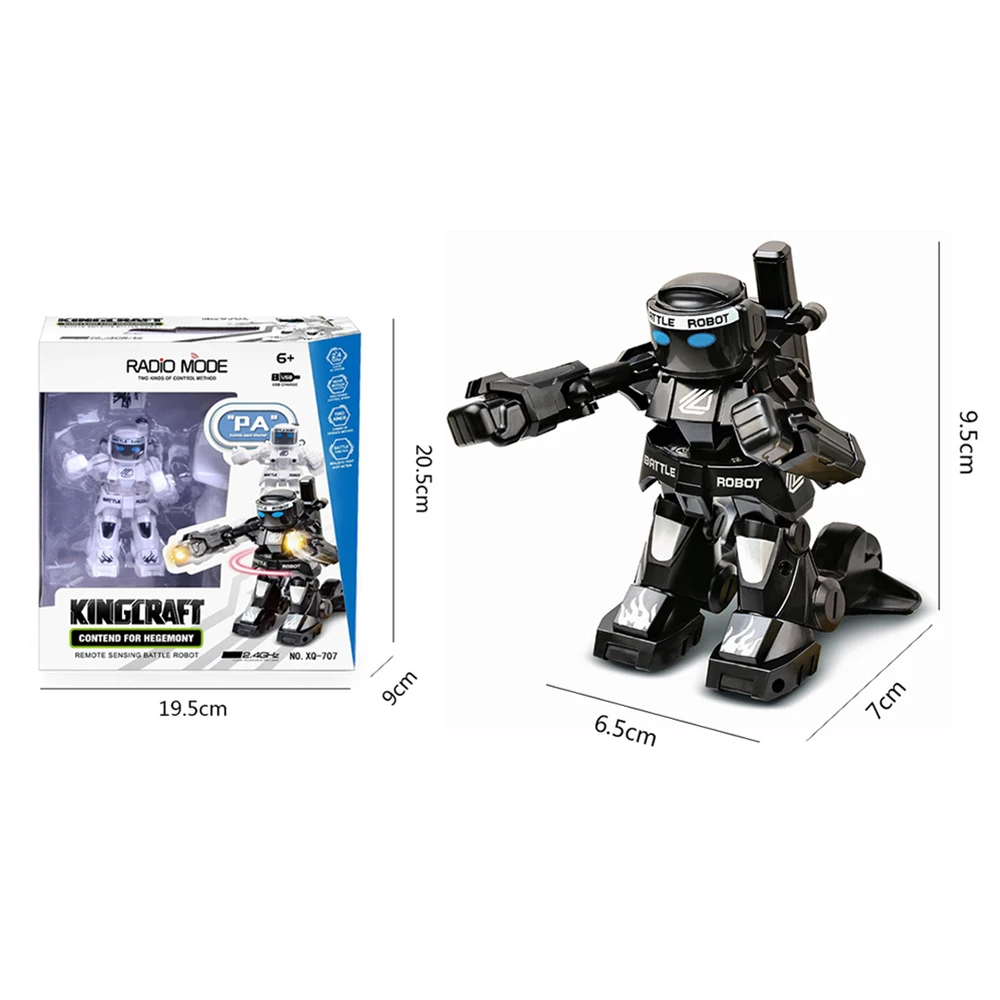 Battle RC Robot 2.4GHz Body Sense Remote Control Toy Model Mini Smart Robot With Boxing Sound & Indicative Light Model Kids Gift Battle RC Robot 2.4GHz Body Sense Remote Control Toy Model Mini Smart Robot With Boxing Sound & Indicative Light Model Kids Gift