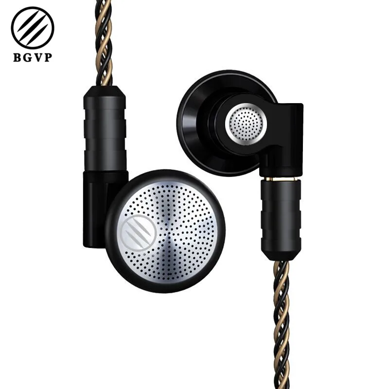 

BGVP DX3s 2.5mm/3.5mm Wired Earphone CNC Metal Composite Dynamic HiFi Flat Earphone with MMCX 5N 8 Core OCC Silver Plated Cable