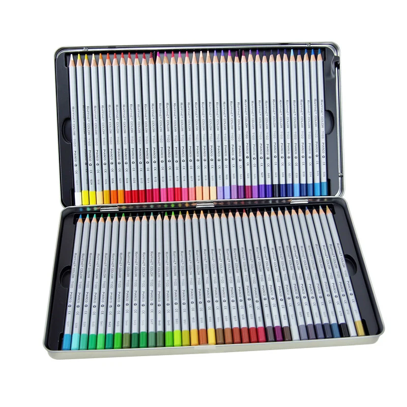 Raffine Color Pencil Set - Colored Pencils Extra Smooth and Break Resistant  - Set of 36 Assorted Colors