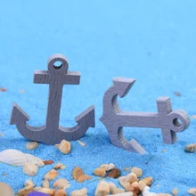 ZOCDOU 4 шт. корабль лодка якорь пароход морская навигационная модель Маленькая Статуэтка фигурка ремесла рисунок орнамент миниатюры DIY Декор