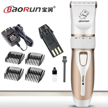 

BaoRun Electrical Pet Clipper Professional Grooming Kit Rechargeable Pet Cat Dog Hair Trimmer Shaver Set Haircut Machine
