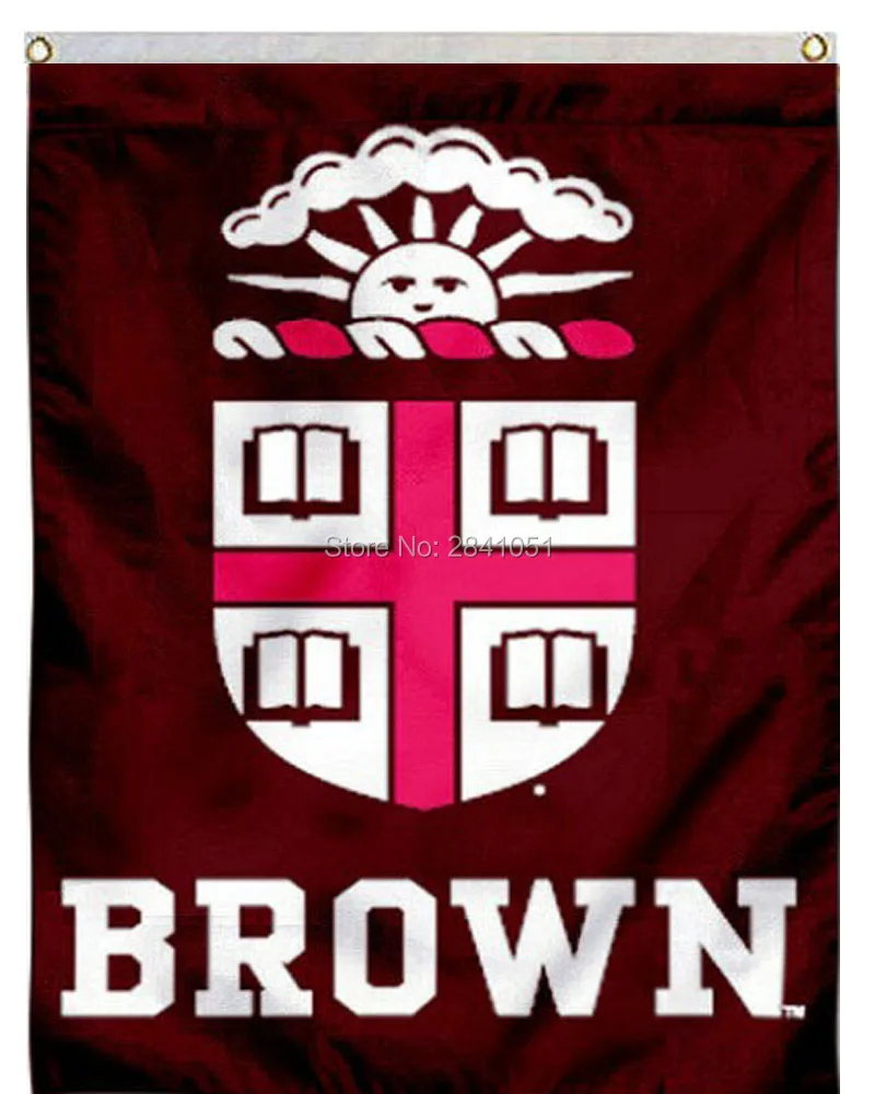 2 Color Brown University Allegiance Team American Outdoor Indoor