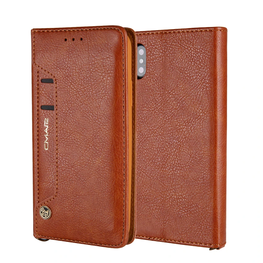 for iphone X leather case (4)