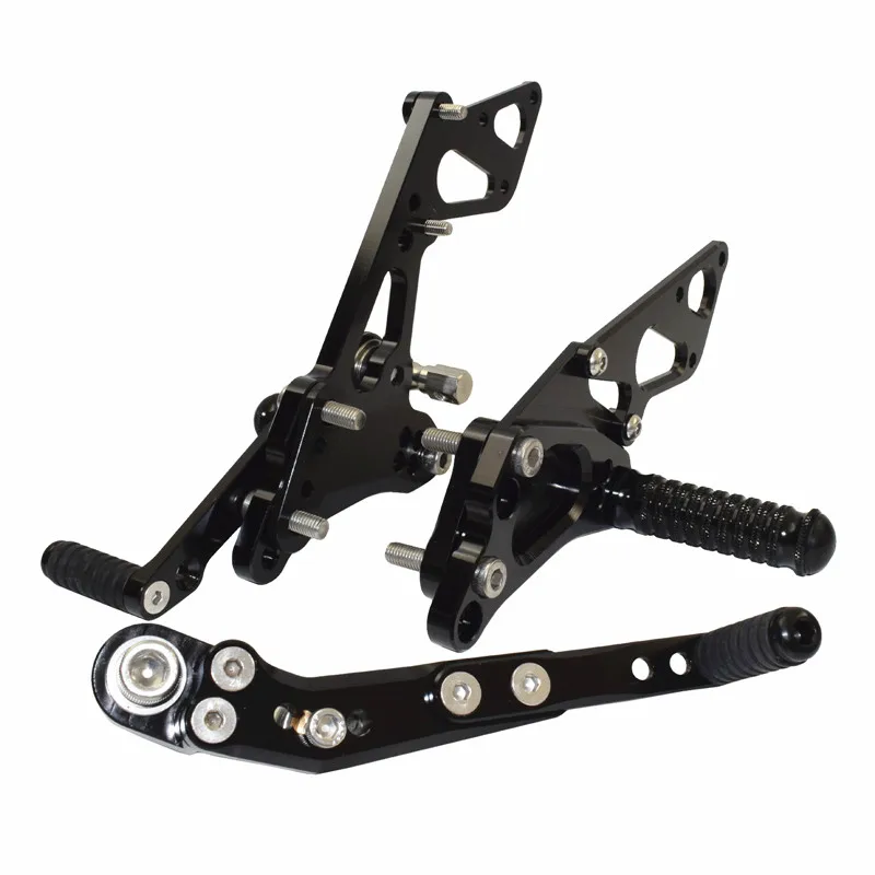 Waase мотоцикл Rider Racing Rearset задние наборы подножки колышки для Suzuki GSXR 600 750 2011 2012 2013