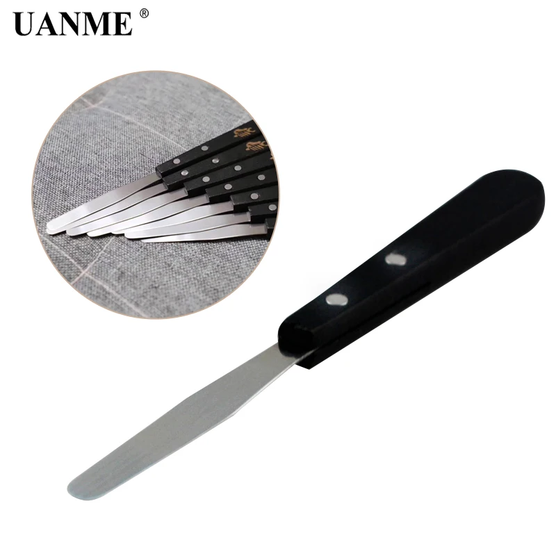 UANME 0.1mm Ultra Thin Flexible Stainless Steel Pry Spudger Disassemble Card for iPhone iPad Samsung Mobile Phone Repair Tool
