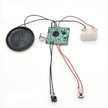 Обновление записи и записи IC чип звуковой модуль DIY наборы 30 секунд и 120 секунд записывающий модуль голоса