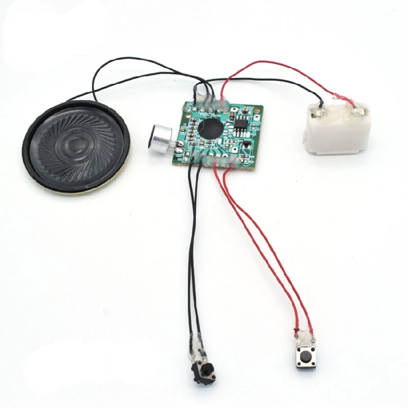 

Upgrade Recording and Recorder IC Chip Sound Module DIY Kits 30 seconds and 120 seconds Recorder recording module voice