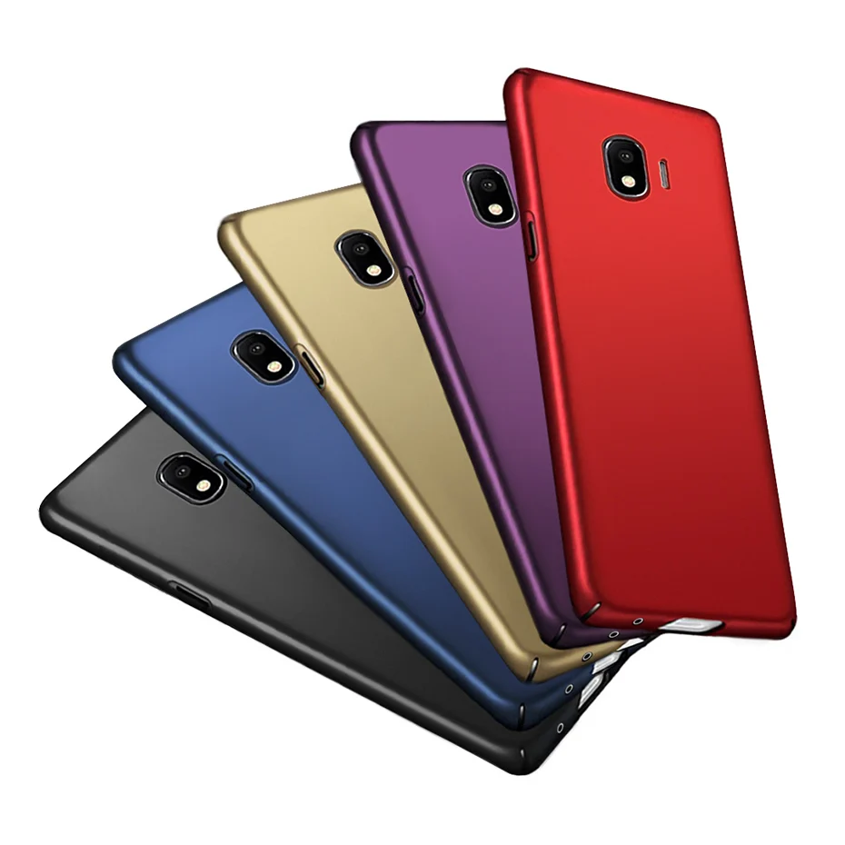 Чехол для телефона Samsung Galaxy J2 2018 чехол Grand Prime Pro черный матовый J250 | Мобильные