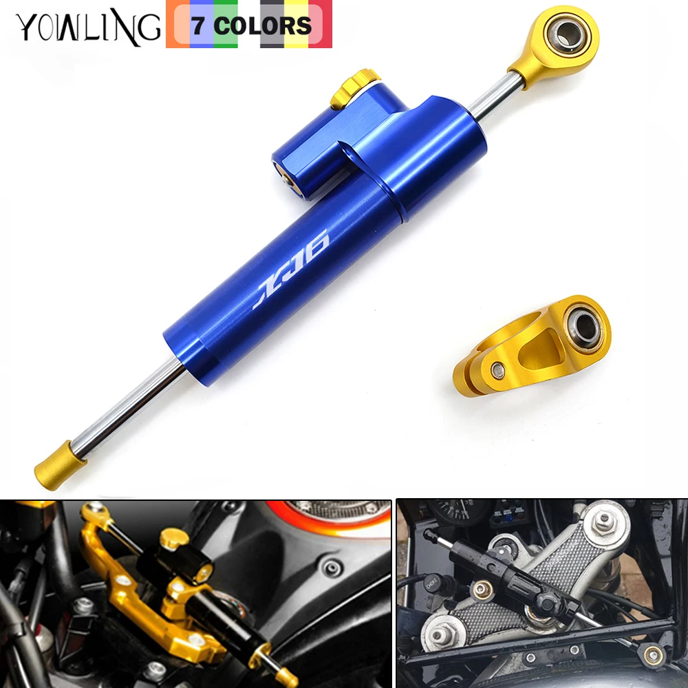 CNC демпфер руля StabilizerLinear Обратный контроль безопасности для yamaha XJ6 N DIVERSION mt09 xjr1300