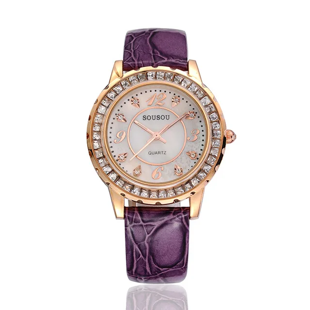 New arrival Royal queen luxury woman watch with full diamond top