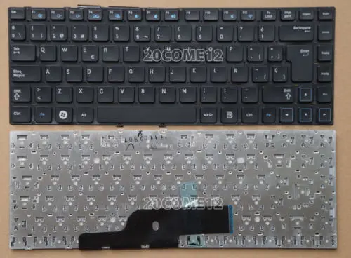 NEW FOR Samsung 300E4C NP300E4C Laptop Keyboard Spanish Teclado Black