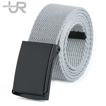 

Unisex Waist Belt Men Women Solid Color Canvas Strap High Quality Twill Cotton Jeans Belts