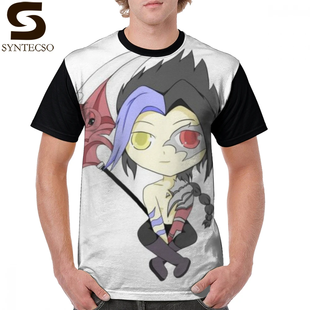 

Lol T Shirt Kayn T-Shirt Oversize Printed Graphic Tee Shirt 100 Percent Polyester Short-Sleeve Beach Men Cute Tshirt