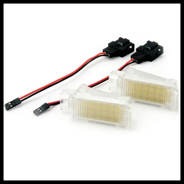 

car Led Interior Light for VW Golf 4/5/6 Scirocco Tiguan Touareg Passat Jetta LED pathway lamps footwell lights for Volkswagen