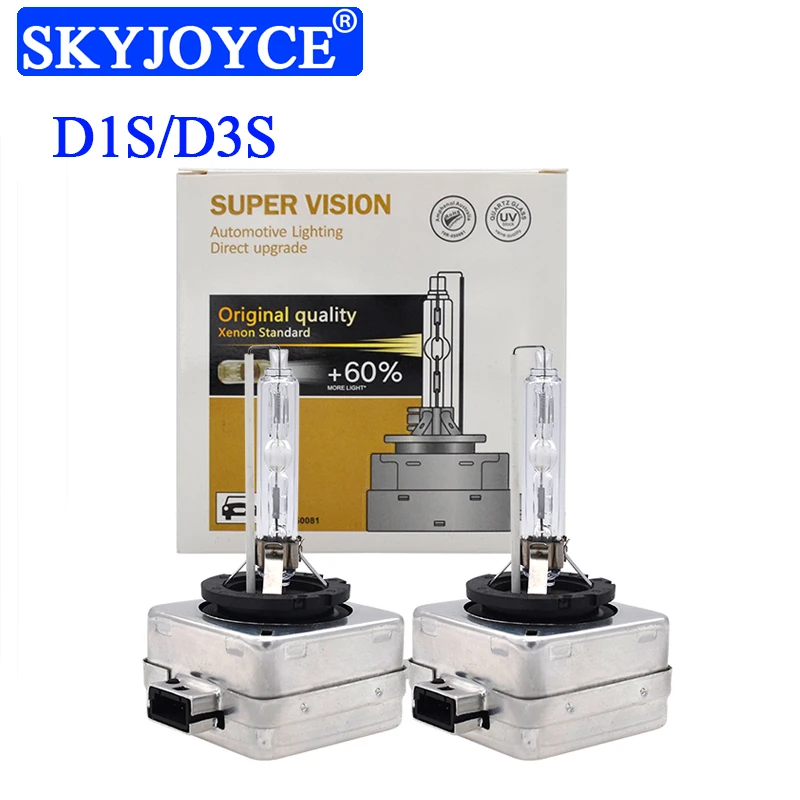 SKYJOYCE оптовая продажа D1S Xenon D3S HID лампа 55 Вт 5000K 6000K 4300K 8000K для автомобильных фар 35