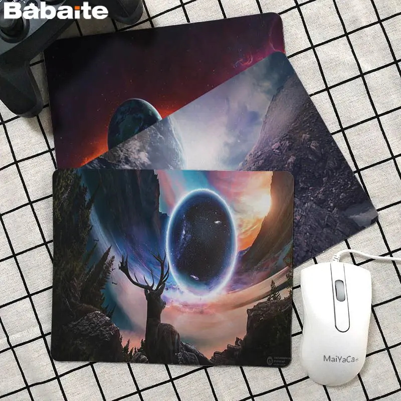 Babaite нескользящий PC Close Planet красивый коврик для мышки в стиле аниме Лидер продаж