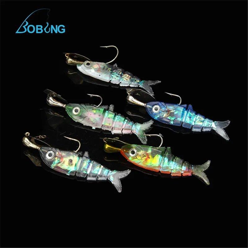 

5Pcs 12cm Fishing Lure Soft Lure Monochrome No Hook Bait Fishing Tackle Tool Accessories Spinner Spinners