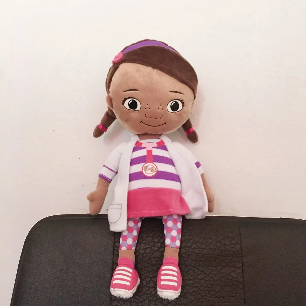 Оригинальные мягкие плюшевые игрушки Doc McStuffins, кукла Dottie для девочек, подарок для детей и детей