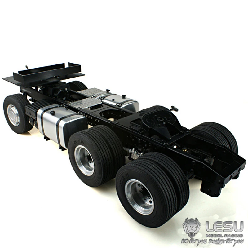 

1/14 truck R620 R470 Rear drive 6X4 metal chassis frame high torque electric model LS-20130011-A RCLESU tractor