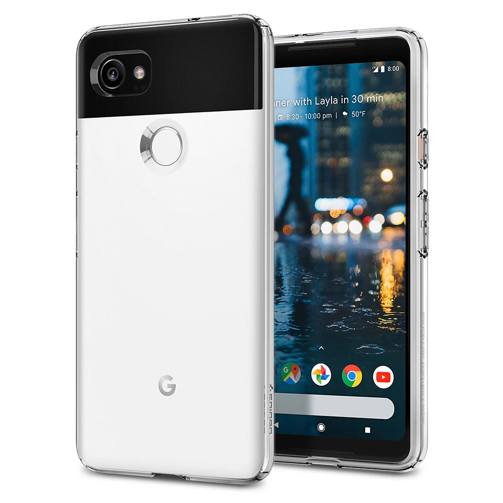

100% Original SPIGEN Google Pixel 2 XL Liquid Crystal Case Crystal Clear F17CS22280