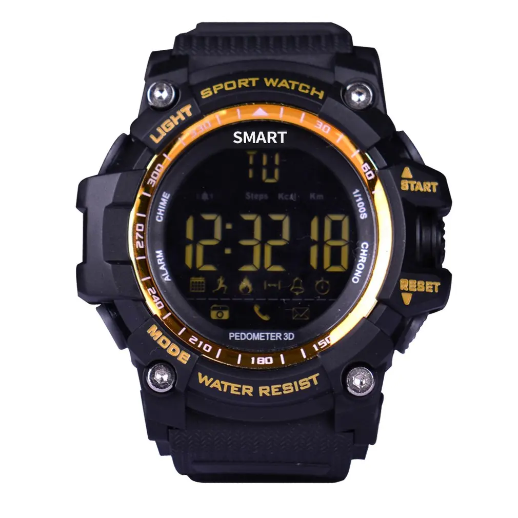 

Smart watch 5ATM Waterproof IP68 Smart bracelet Pulse Sports Fitness Tracker Wearable Devices for Android iOS Outdoor Sports