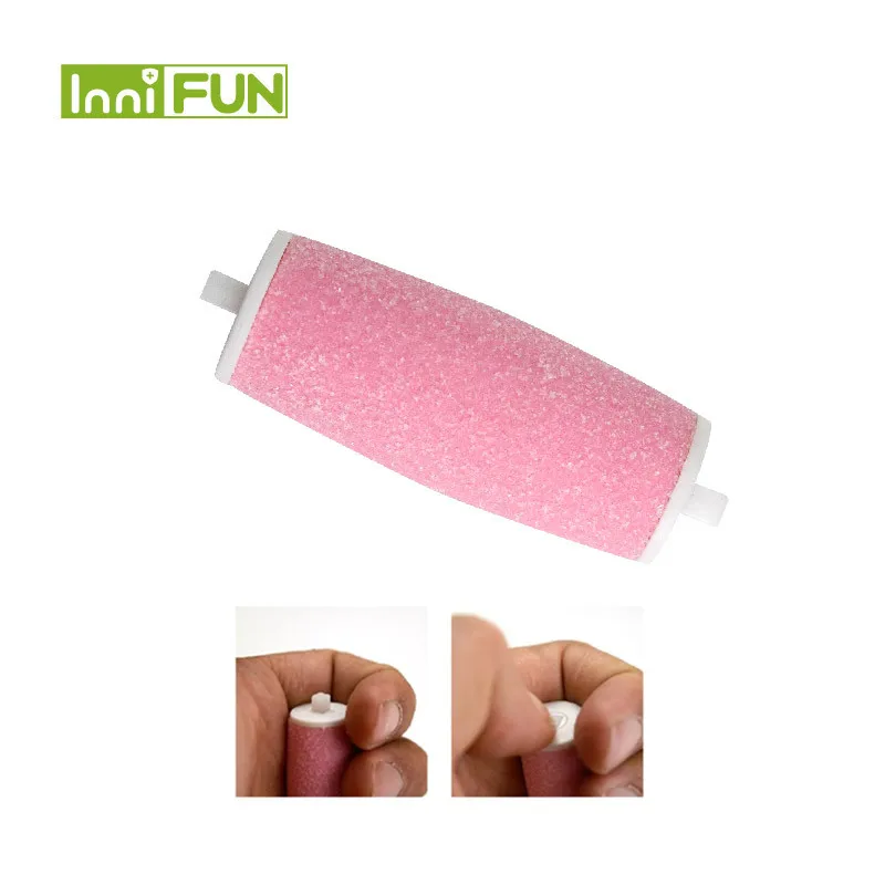 

2pcs Replacements Roller Heads for Pro Pedicure Foot Care for Feet Electronic Foot File Rollers Skin Remover Accessories N063