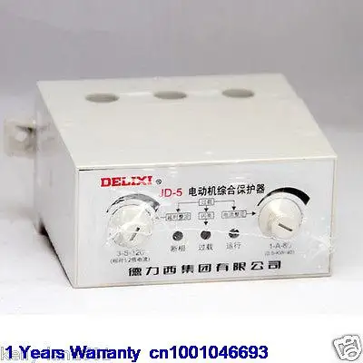 

DHL/EUB 5pcs NEW DELIXI JD-5 Motor Protector 15-18