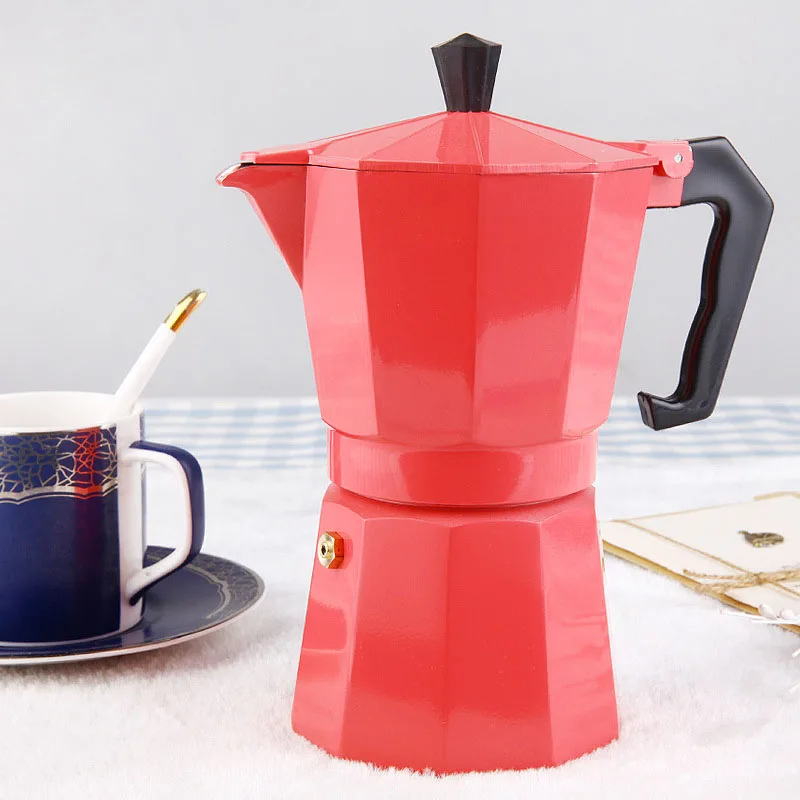 Кофеварка из алюминия Mocha кофейник Moka Espresso Cafeteira Expresso Percolator кофемашина фильтр горшок для домашнего использования