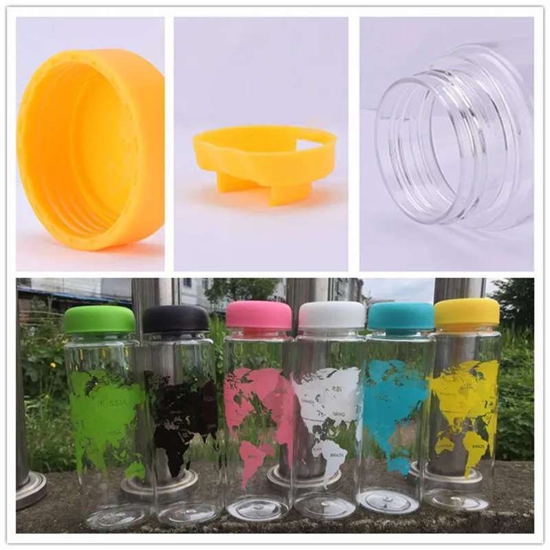 Best Quality Breakproof Bottle 7 Colors Sports Cycling Camping Readily Space Health Lemon Juice Make Water Bottle 500ml Best Quality Breakproof Bottle 7 Colors Sports Cycling Camping Readily Space Health Lemon Juice Make Water Bottle 500ml