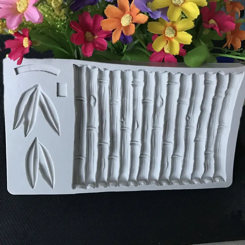Sugarcraft бамбуковая силиконовая форма для помадки инструменты украшения торта