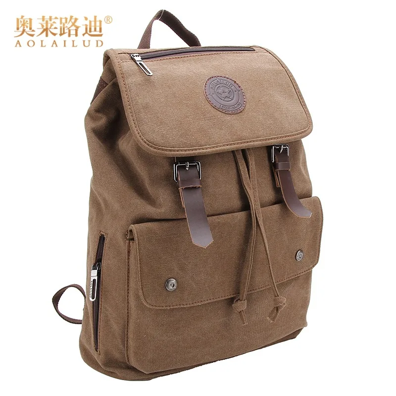 

AOLAILUD Brand Fashion Travel Large Capacity Backpack Male Luggage Shoulder Bag Computer Backpacking Men Functional Versatile Ba