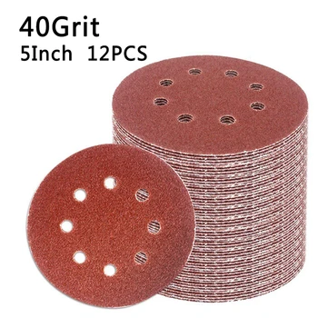 

5 40~3000 Grit Sander Discs Sanding Polishing Finishing Pad Sandpapers