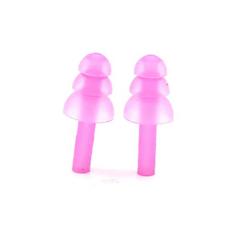 10 Pieces Swimming Earplugs Set Waterproof Soft Silicone Swim Ear Plugs 3CM Swim Water Sports Swimming Accessories Professional