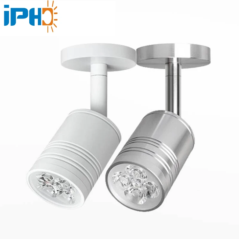 IPHD Wall Mounted Led Spotlight 3W 5W Ceiling Lamp AC85 265V Surface