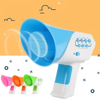 

Funny Mini Horn Girls Boys Voice Change Gifts 5 Music Voice Changer Robot Education Toys Gadget Multicolor Optional Happy