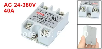 

Voltage Resistance Regulator Solid State Relay SSR-40VA 40A 24-380V AC 500 Kohm