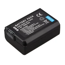 Hot Sale 7.4v 1500mAh NP-FW50 NP FW50 NPFW50 battery pack For Sony Alpha 7 a7 7R a7R 7S a7S a3000 a5000 a6000 NEX-5N 5C A55