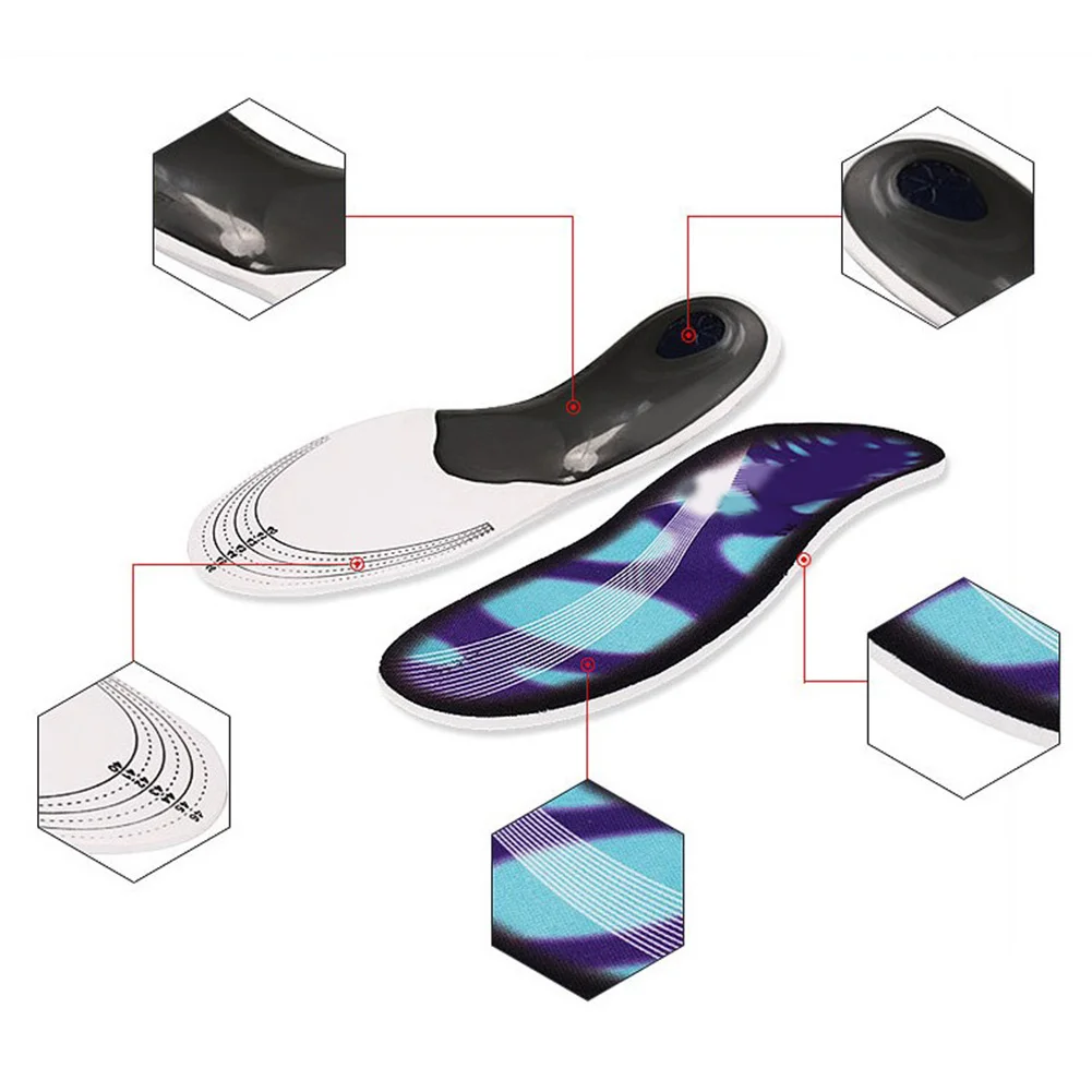 1 пара, ортопедические гелевые стельки премиум класса с высокой поддержкой свода стопы, гелевые подушечки с 3D поддержкой свода стопы, плоскостопие для женщин/мужчин, ортопедические боли в ногах