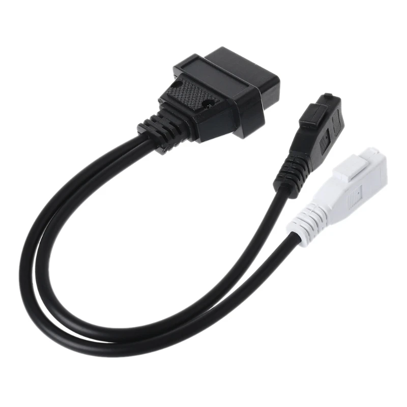 1 шт. 2X2 16 Pin Женский OBD2 Диагностический разъем Адаптер VAG кабель