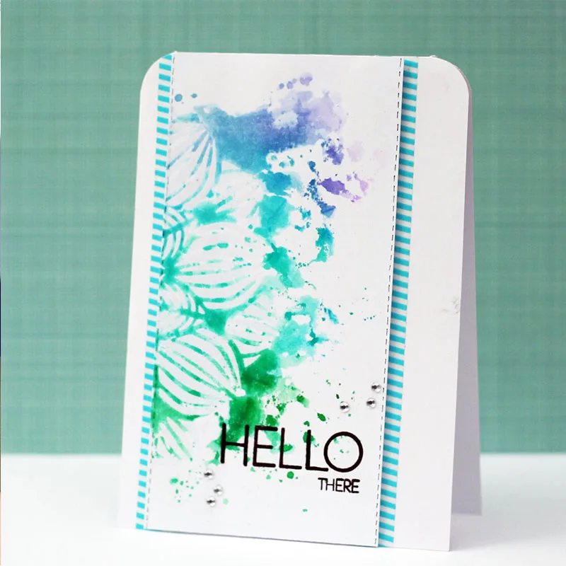 Пластиковый трафарет с цветком мандалы для скрапбукинга тиснения рисунка