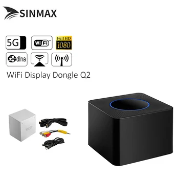 

Q2 1080P TV Stick 2.4G & 5G Wireless Wifi Display HDMI Dongle Receiver for iOS Android Support DLNA AirPlay Miracast