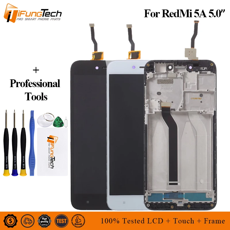 

LCD for Xiaomi Redmi 5A LCD Display Touch Screen Tested Digitizer Assembly Replacement for Xiaomi Redmi 5A Global Version Prime