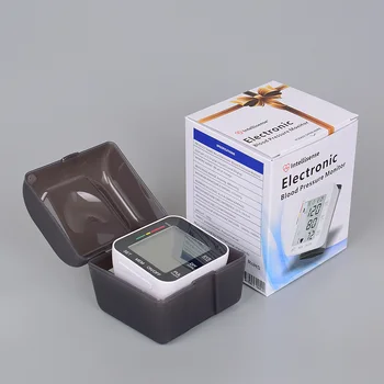 

Blood Pressure Automatic Digital LCD Display Heart Beat Rate Pulse Meter Measure Household Wrist Blood Pressure Monitor