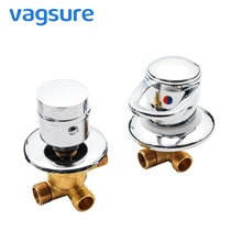 Vagsure 1set 2/3/4/5 Ways Outlet Brass Screw Thread Separate Type Ceramic Mixing Valve Core Shower Mixer Faucet Cabin Room Vagsure 1set 2/3/4/5 Ways Outlet Brass Screw Thread Separate Type Ceramic Mixing Valve Core Shower Mixer Faucet Cabin Room