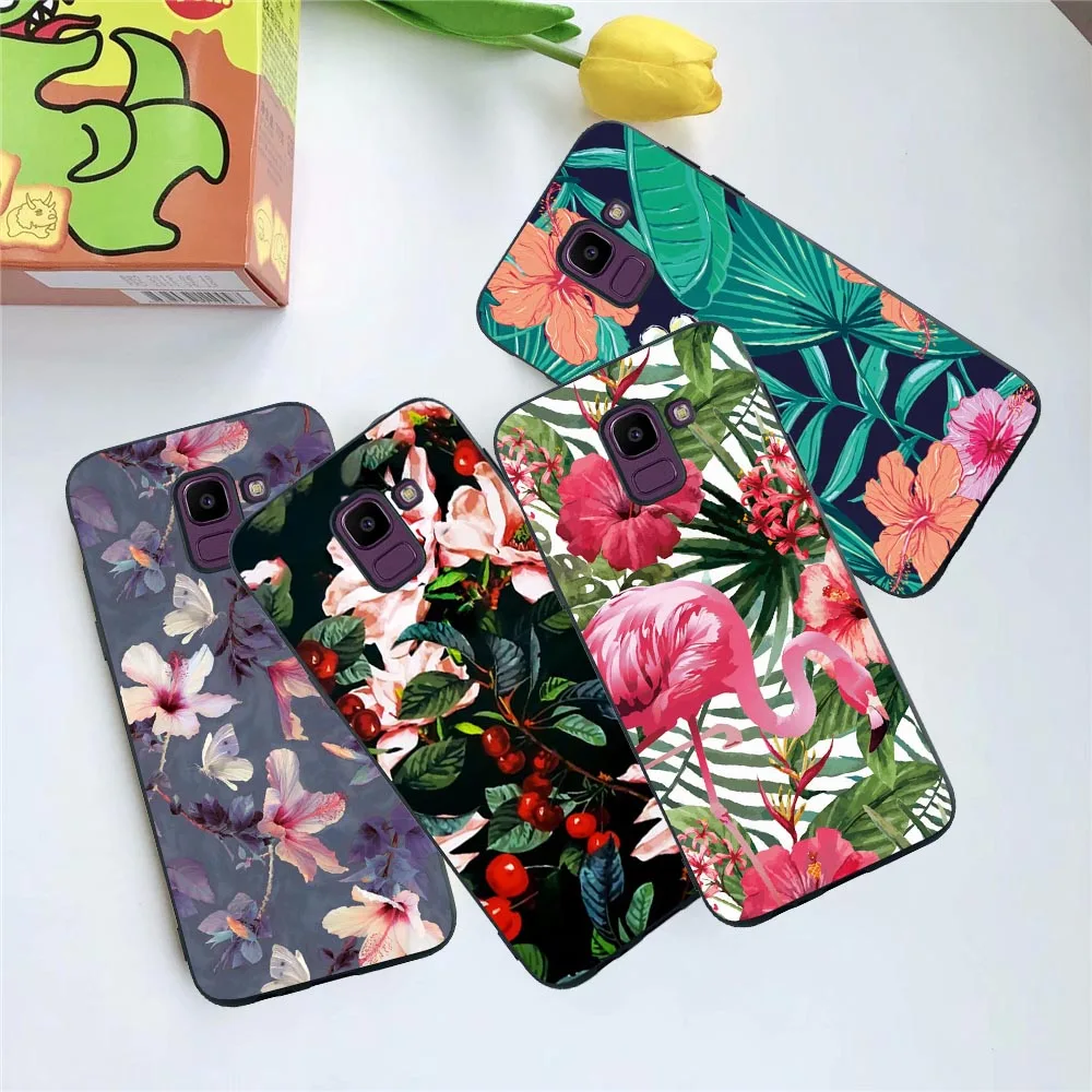 Роскошные чехлы для телефонов samsung J7 DUO J5 j7 Prime J1 J2 J3 2016 2018 мягкий чехол J4 J6 Fundas кожи