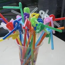 Многоцветная соломинка для напитков 800 шт./лот