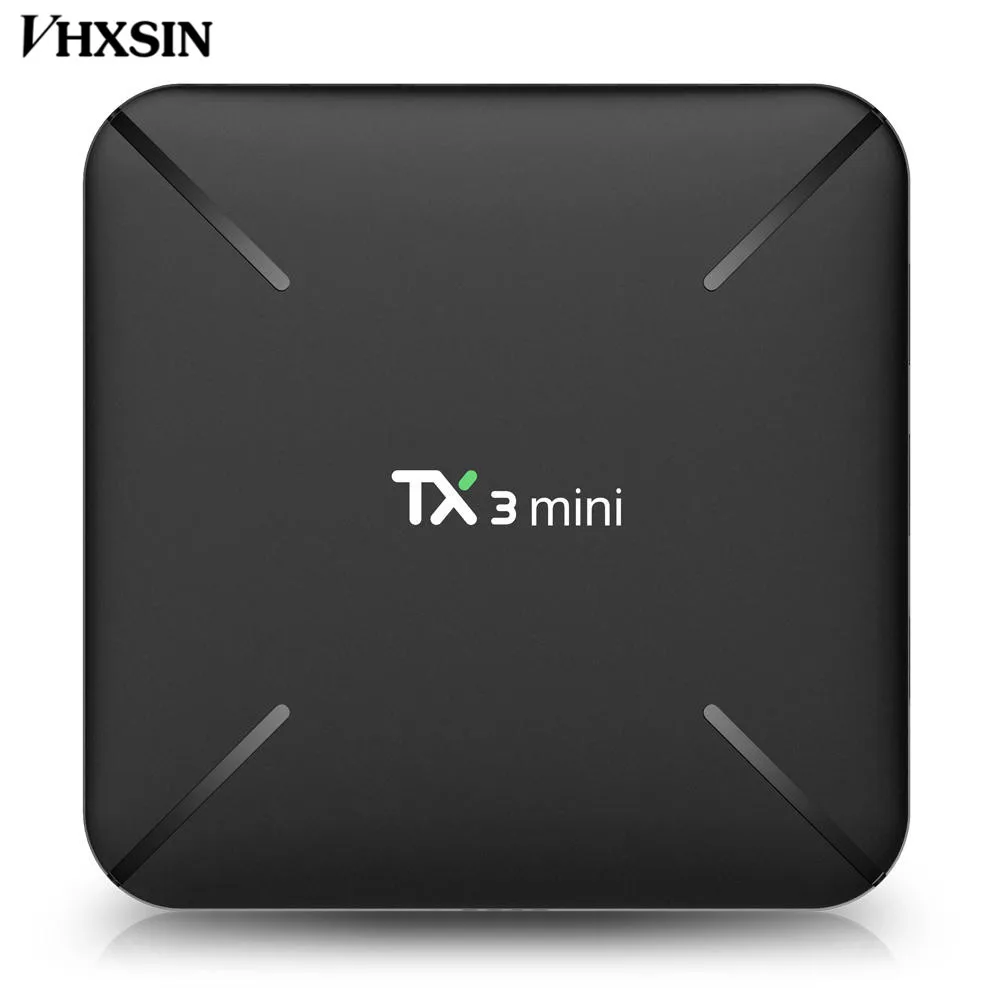VHXSIN 2 шт./лот TX3 mini L TV BOX Android 7 1 OS Quad core 1G 8G 2G 16G Amlogic S905W|ТВ-приставки и медиаплееры| |