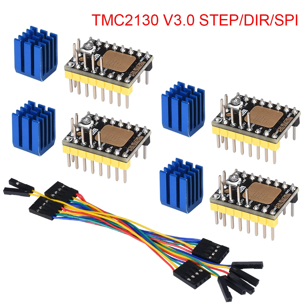 Драйвер шагового двигателя BIQU BIGTREETECH TMC2130 V3.0 SPI VS TMC2208 TMC2100 для платы контроллера 3D